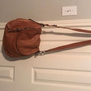 Leather B Makowsky handbag